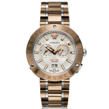 Versace V Extreme Chronograph White Dial Rose Gold Stainless Steel Watch for Women - VCN050017 Buy Now By Versace