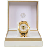 Versace Palazzo Empire White Dial Two Tone Steel Strap Watch for Men - VERD00418 Buy Now By Versace