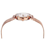 Versace Meander White Dial Rose Gold Mesh Bracelet Watch for Women - VELW00620 Buy Now By Versace