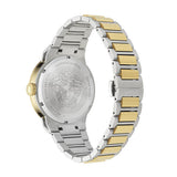 Versace Greca Logo Moonphase Black Dial Two Tone Steel Strap Watch for Men - VE7G00223 Buy Now By Versace