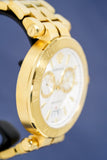 Versace V Racer Chronograph White Dial Gold Steel Strap Watch for Men - VBR060017 Buy Now By Versace