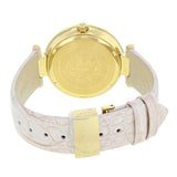 Versace Olympo Quartz White Dial Beige Leather Strap Watch for Women - VAN050016 Buy Now By Versace