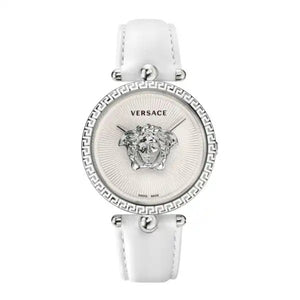 Versace Palazzo Empire White Dial White Leather Strap Watch for Women - VCO010017 Buy Now By Versace