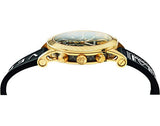 Versace Sports Tech Chronograph Black Dial Black Rubber Strap Watch for Men - VELT00119 Buy Now By Versace
