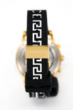 Versace Sports Tech Chronograph Black Dial Black Rubber Strap Watch for Men - VELT00119 Buy Now By Versace