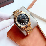 Versace Hellenyium Quartz Black Dial Gold Steel Strap Watch For Men - VE3A00820 Buy Now By Versace