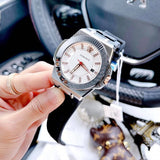 Versace Chain Reaction Quartz White Dial Black Rubber Strap Watch for Men - VEDY00219 Buy Now By Versace