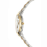 Versace Audrey Quartz White Dial Two Tone Steel Strap Watch for Women - VELR00519 Buy Now By Versace