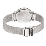 Versace V-Circle Silver Dial Silver Mesh Bracelet Watch for Men - VBQ060017 Buy Now By Versace