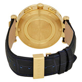 Versace Race GMT Blue Dial Blue Leather Strap Watch For Men - 29G70D282 Buy Now By Versace