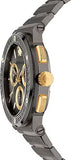 Versace Greca Icon Quartz Black Dial Black Steel Strap Watch For Men - VEZ900521 Buy Now By Versace