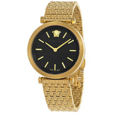 Versace V-Twist Black Dial Gold Mesh Bracelet Watch for Women - VELS00819 Buy Now By Versace