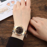 Versace Hellenyium Brown Dial Two Tone Steel Strap Watch for Women - V12040015 Buy Now By Versace