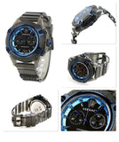 Versace icon Active Chronograph Black Dial Black Silicone Strap Watch For Men - VEZ700622 Buy Now By Versace