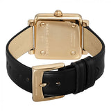 Marc Jacobs Vic Black Dial Black Leather Strap Watch for Women - MJ1522 Buy Now By Marc Jacobs