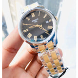 Tissot T Classic Dream Black Dial Two Tone Steel Strap Watch for Men - T033.410.22.053.01 Buy Now By Tissot