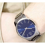 Calvin Klein City Blue Dial Silver Steel Strap Watch for Men - K2G2G14N Buy Now By Calvin Klein