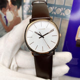 Calvin Klein Posh Silver Dial Brown Leather Strap Watch for Men - K8Q316G6 Buy Now By Calvin Klein