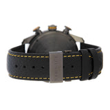 Versace V Ray Chronograph Grey Dial Black Leather Strap Watch for Men - VDB020014 Buy Now By Versace