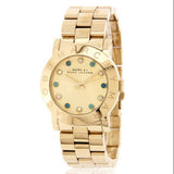 Marc Jacobs Amy Dexter Gold Dial Gold Steel Strap Watch for Women - MBM3215 Buy Now By Marc Jacobs