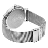 Versace V-Circle Silver Dial Silver Mesh Bracelet Watch for Men - VBQ060017 Buy Now By Versace