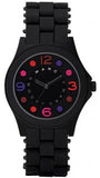 Marc Jacobs Pelly Black Dial Black Silicone Strap Watch for Women - MBM2543 Buy Now By Marc Jacobs