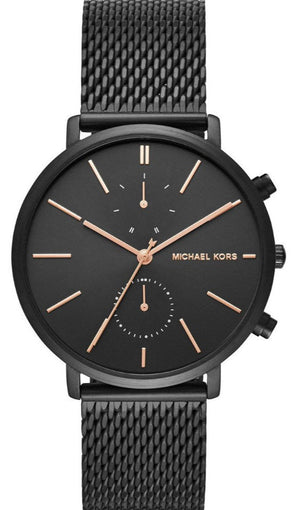 Michael Kors Jaryn Black Dial Black Stainless Steel Strap Watch for Men - MK8504 Buy Now By Michael Kors