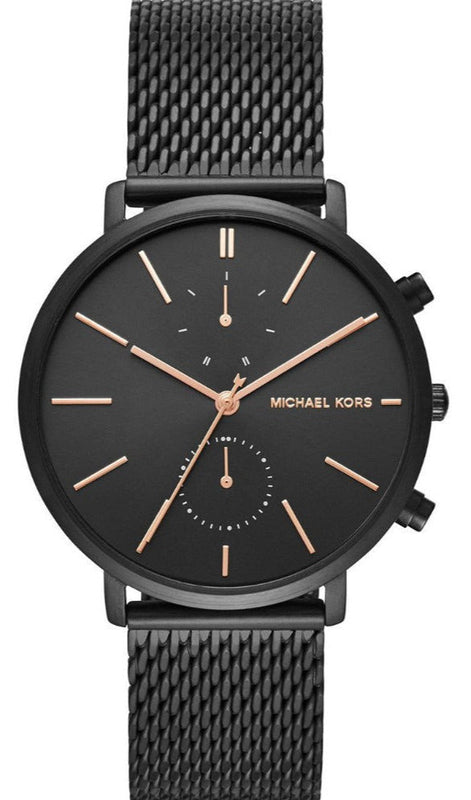 Michael Kors Jaryn Black Dial Black Stainless Steel Strap Watch for Men - MK8504 Buy Now By Michael Kors