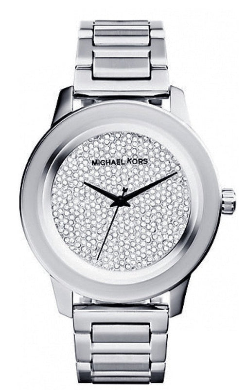 Michael Kors Kinley Diamond Pave Silver Dial Silver Steel Strap Watch for Women - MK5996 Buy Now By Michael Kors