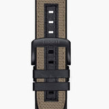 Tissot Supersport Chrono Black Dial Beige Nylon Strap Watch For Men - T125.617.37.051.01 Buy Now By Tissot