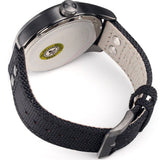 Hugo Boss Aeroliner Chronograph Black Dial Black Leather Strap Watch For Men - 1513086 Buy Now By Hugo Boss