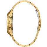 Guess Analog Chronograph Gold Dial Gold Steel Strap Watch for Men - W0075G5 Buy Now By Guess