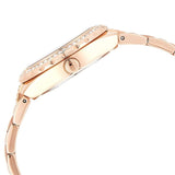 Guess Viva Diamonds White Dial Rose Gold Steel Strap Watch for Women - W0111L3 Buy Now By Guess