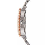 Guess Enchanting Diamonds Silver Dial Two Tone Steel Strap Watch for Women - W0305L3 Buy Now By Guess