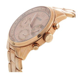 Guess Sunrise Quartz Rose Gold Dial Rose Gold Steel Strap Watch For Women - W0330L2 Buy Now By Guess