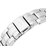 Guess Sunrise Multifunction Quartz White Dial Silver Steel Strap Watch For Women - W0330L3 Buy Now By Guess