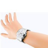 Guess Sunrise Multifunction Quartz White Dial Silver Steel Strap Watch For Women - W0330L3 Buy Now By Guess