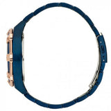 Guess Jolt Analog Blue Dial Blue Steel Strap Watch for Men - W0377G4 Buy Now By Guess