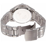 Guess Exec Quartz Silver Dial Silver Steel Strap Watch for Men - W0075G3 Buy Now By Guess