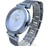 Guess Soho Diamonds Blue Dial Blue Mesh Bracelet Watch For Women - W0638L3 Buy Now By Guess