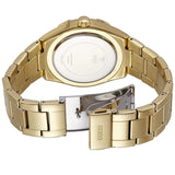 Guess Luna Diamonds White Dial Gold Steel Strap Watch for Women - W0729L2 Buy Now By Guess