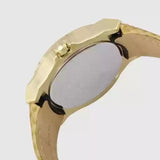 Guess Limelight Quartz Gold Dial Gold Leather Strap Watch For Women - W0775L13 Buy Now By Guess