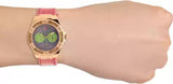 Guess Limelight Quartz Multicolor Dial Red Leather Strap Watch For Women - W0775L4 Buy Now By Guess
