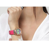 Guess Limelight Quartz Multicolor Dial Red Leather Strap Watch For Women - W0775L4 Buy Now By Guess