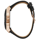 Guess Limelight Quartz White Dial Black Leather Strap Watch For Women - W0775L9 Buy Now By Guess