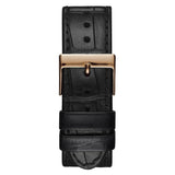 Guess Limelight Quartz White Dial Black Leather Strap Watch For Women - W0775L9 Buy Now By Guess