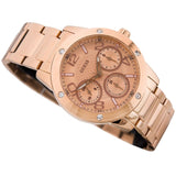 Guess Studio Rose Gold Dial Rose Gold Steel Strap Watch For Women - W0778L3 Buy Now By Guess