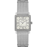 Guess Highline White Dial Silver Mesh Bracelet Watch For Women - W0826L1 Buy Now By Guess