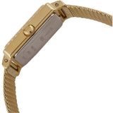 Guess White Dial Gold Mesh Bracelet Watch For Women - W0826L2 Buy Now By Guess
