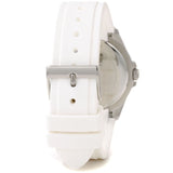 Guess Starlight Multifunction Diamonds White Dial White Rubber Strap Watch for Women - W0846L8 Buy Now By Guess